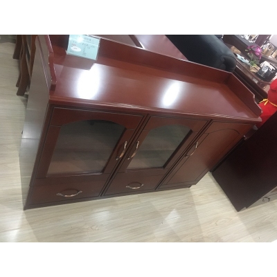 1.2米木皮茶水柜 洪源